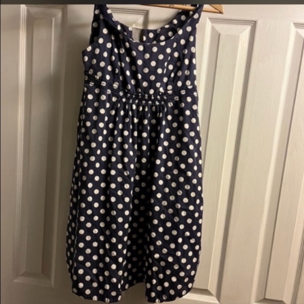 Polka dot  shirt dress